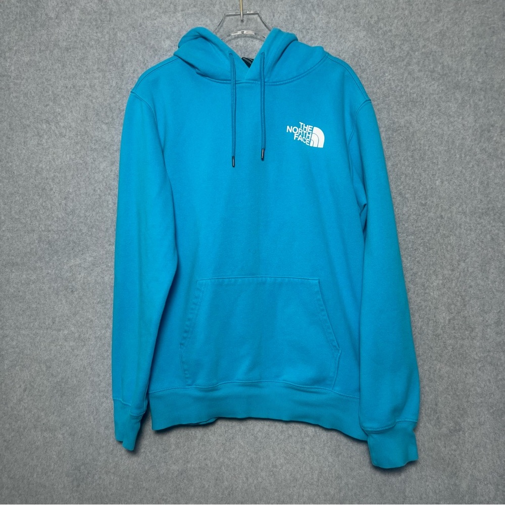 The North Face Men's Blue Hoodie Sweater Never Stop Exploring Size M - Picture 2 of 7